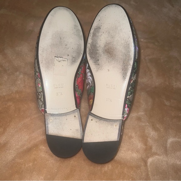 ♥️🩷♥️ Authentic- Gucci Horsebit mules size 37.5 - Picture 9 of 16